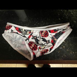 Lowrise briefs with print